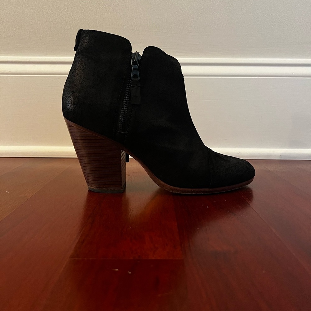 Rag & Bone Black Ankle Boots